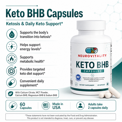 Keto BHB Salts by Neurovitality - product image 2