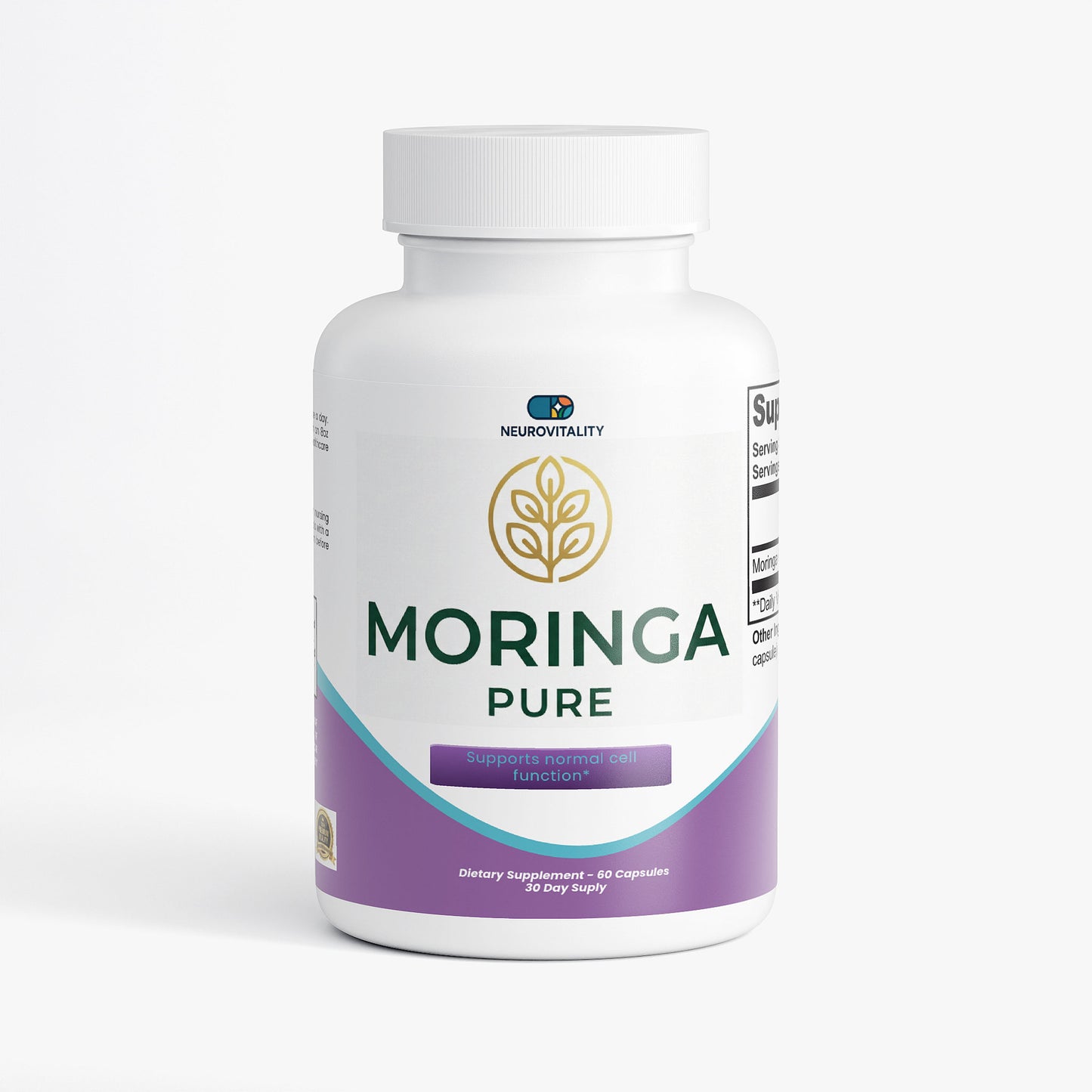 Moringa Pure | Moringa Oleifera Leaf Supplement | NeuroVitality