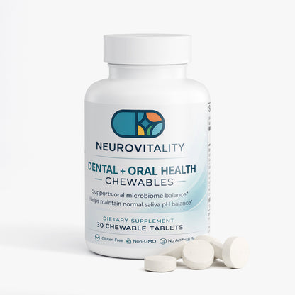 Dental & Oral Health Chewables | Probiotics + Hydroxyapatite for Teeth | NeuroVitality
