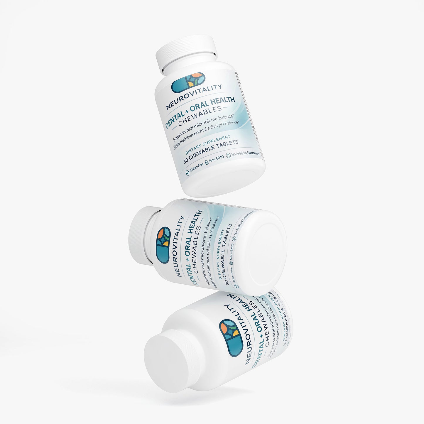 Dental & Oral Health Chewables | Probiotics + Hydroxyapatite for Teeth | NeuroVitality