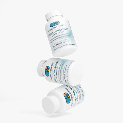 Dental & Oral Health Chewables | Probiotics + Hydroxyapatite for Teeth | NeuroVitality