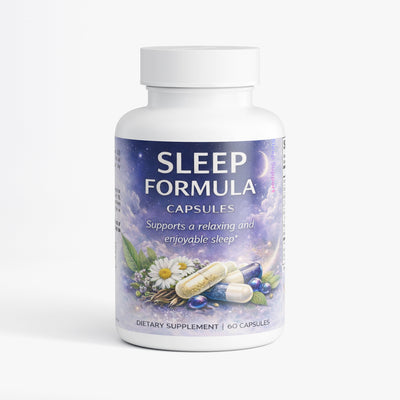 NeuroVitality Nighttime Herbal Supplement Bottle - 60 Capsules