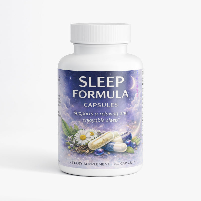 NeuroVitality Nighttime Herbal Supplement Bottle - 60 Capsules