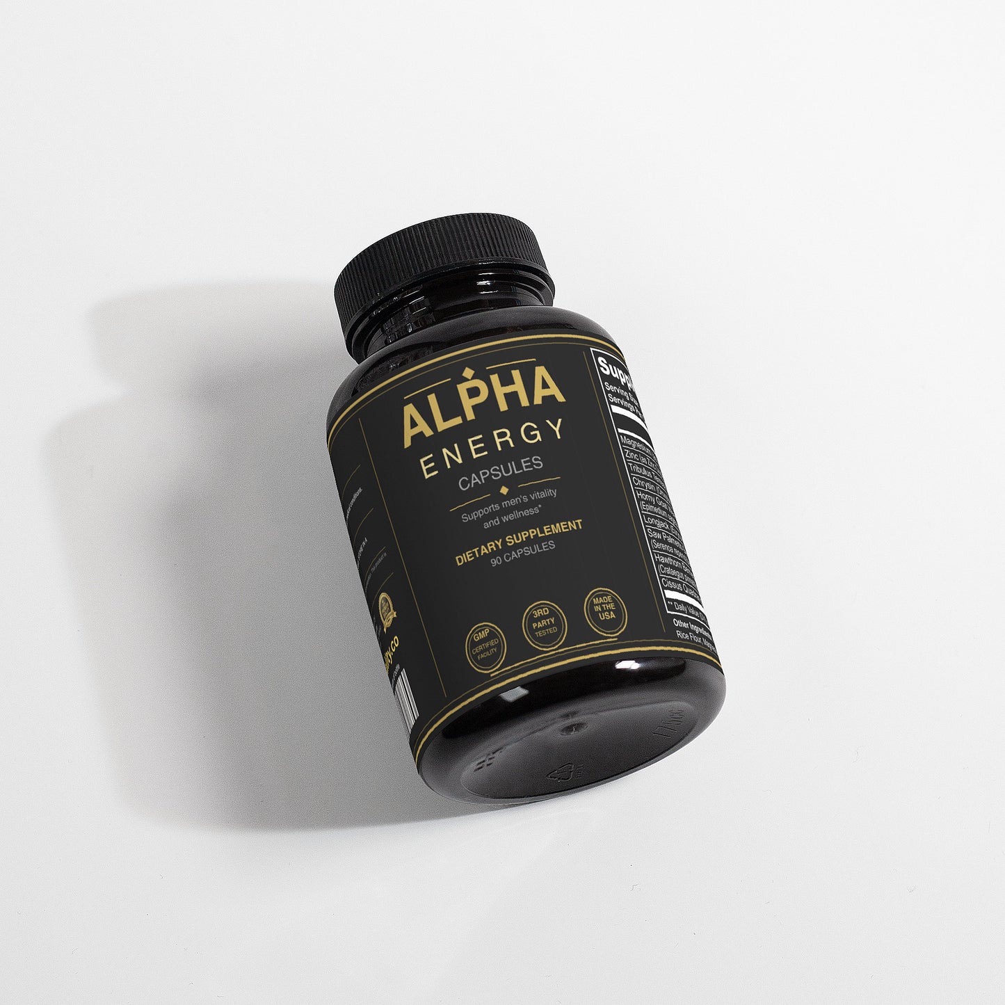 Alpha Energy | Tribulus, Tongkat Ali & Horny Goat Weed for Men | NeuroVitality