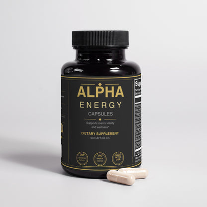 Alpha Energy | Tribulus, Tongkat Ali & Horny Goat Weed for Men | NeuroVitality
