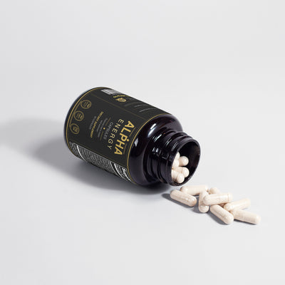 Alpha Energy — Natural Herbal Vitality Blend for Men — Nirvana Neurovitality