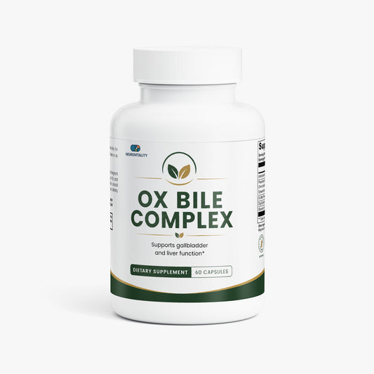 Ox Bile Complex — Fat Digestion & Digestive Enzyme Support — Nirvana Neurovitality