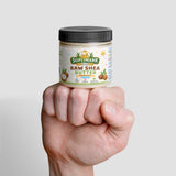 Organic Raw Shea Butter for Kids back label — Ingredients & Directions — Neurovitality