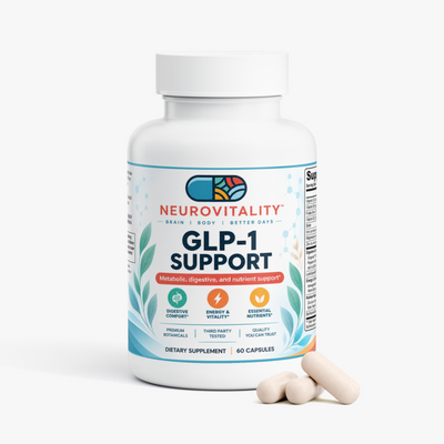 GLP-1 Support supplement by Nirvana Neurovitality — Digestive Comfort, Probiotic & Methylated B-Vitamins, 60 capsules - view 5
