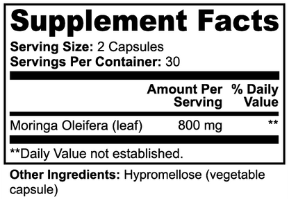 Moringa Pure | Moringa Oleifera Leaf Supplement | NeuroVitality