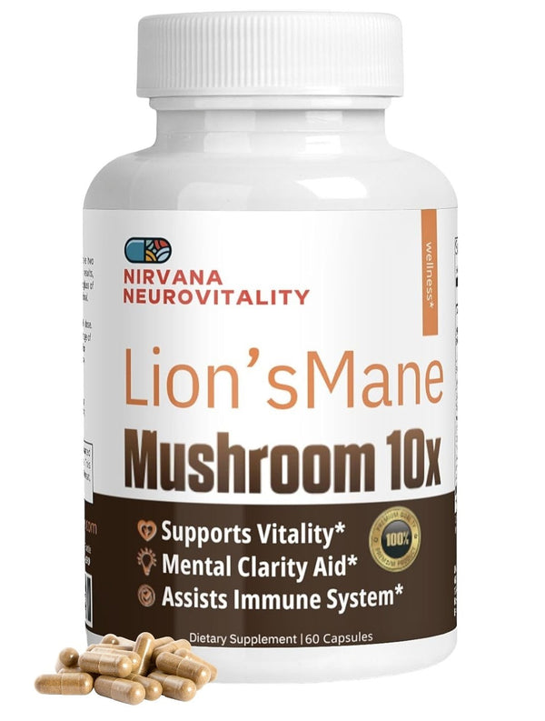 Neurovitality™ Lion’s Mane Mushroom 10x