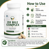 Ox Bile Complex — Fat Digestion & Digestive Enzyme Support — Nirvana Neurovitality - view 3