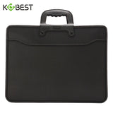 Executive Document & Laptop Carry Case | Multi-Pocket Briefcase Bag