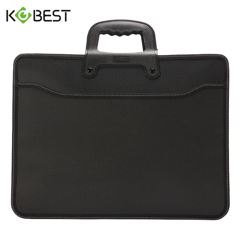 Executive Document & Laptop Carry Case | Multi-Pocket Briefcase Bag