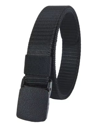 Kids Nylon Tactical Belt | Automatic Buckle | Blue, Black or Gray