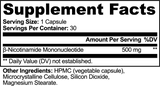 NMN 500mg — NAD+ Precursor for Cellular Energy & Healthy Aging — Nirvana Neurovitality